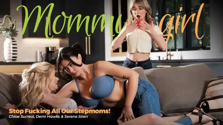 ¡Deja de follarte a todas nuestras madrastras! – Serene Siren, Chloe Surreal, Demi Hawks